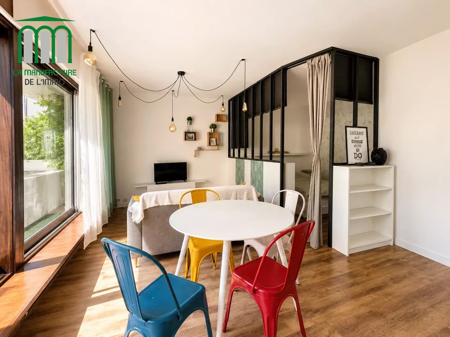 Grand T1 meublé avec locataire rue Emile Clermont