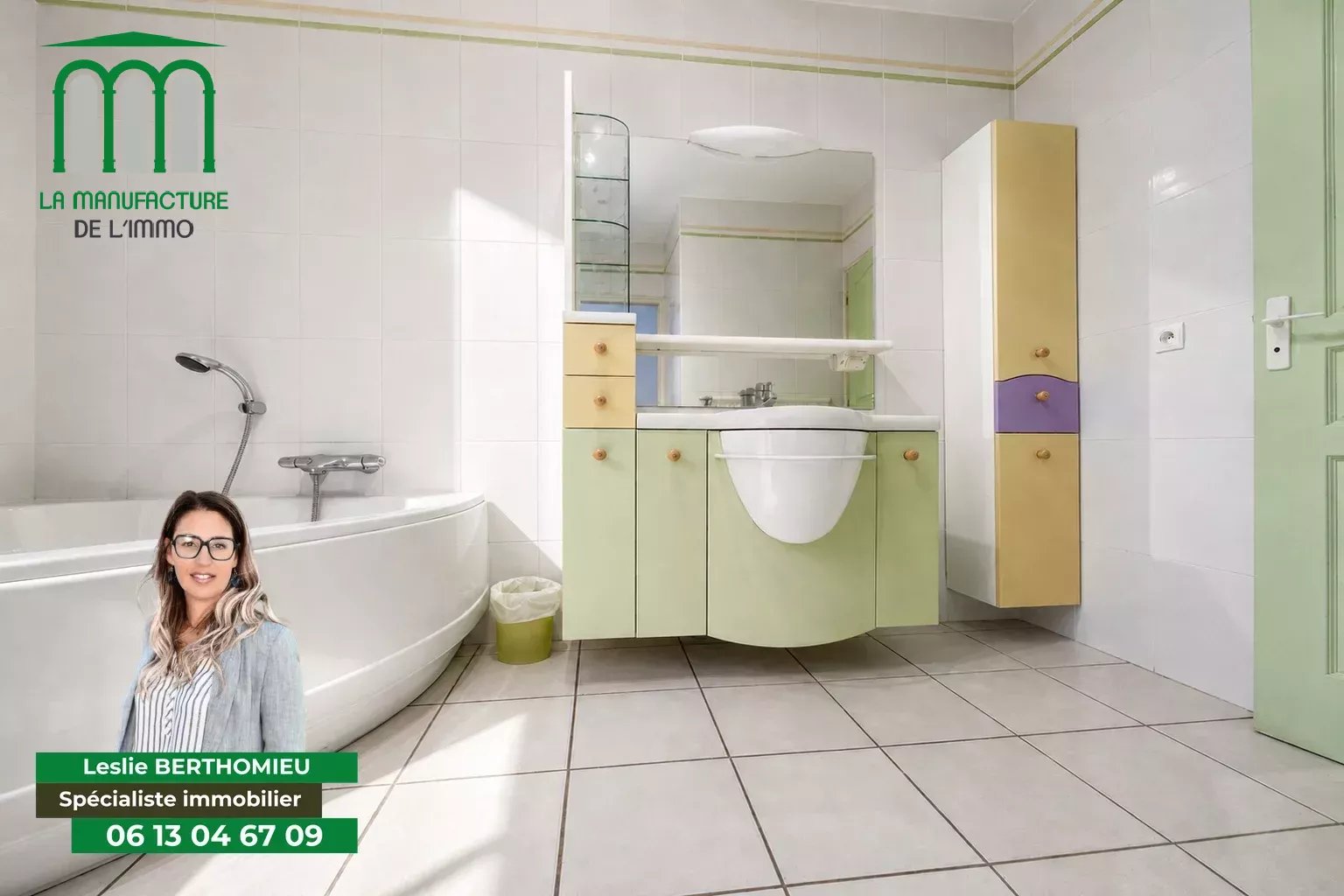 Appartement T5 dans copropriété de standing avec belle terrasse