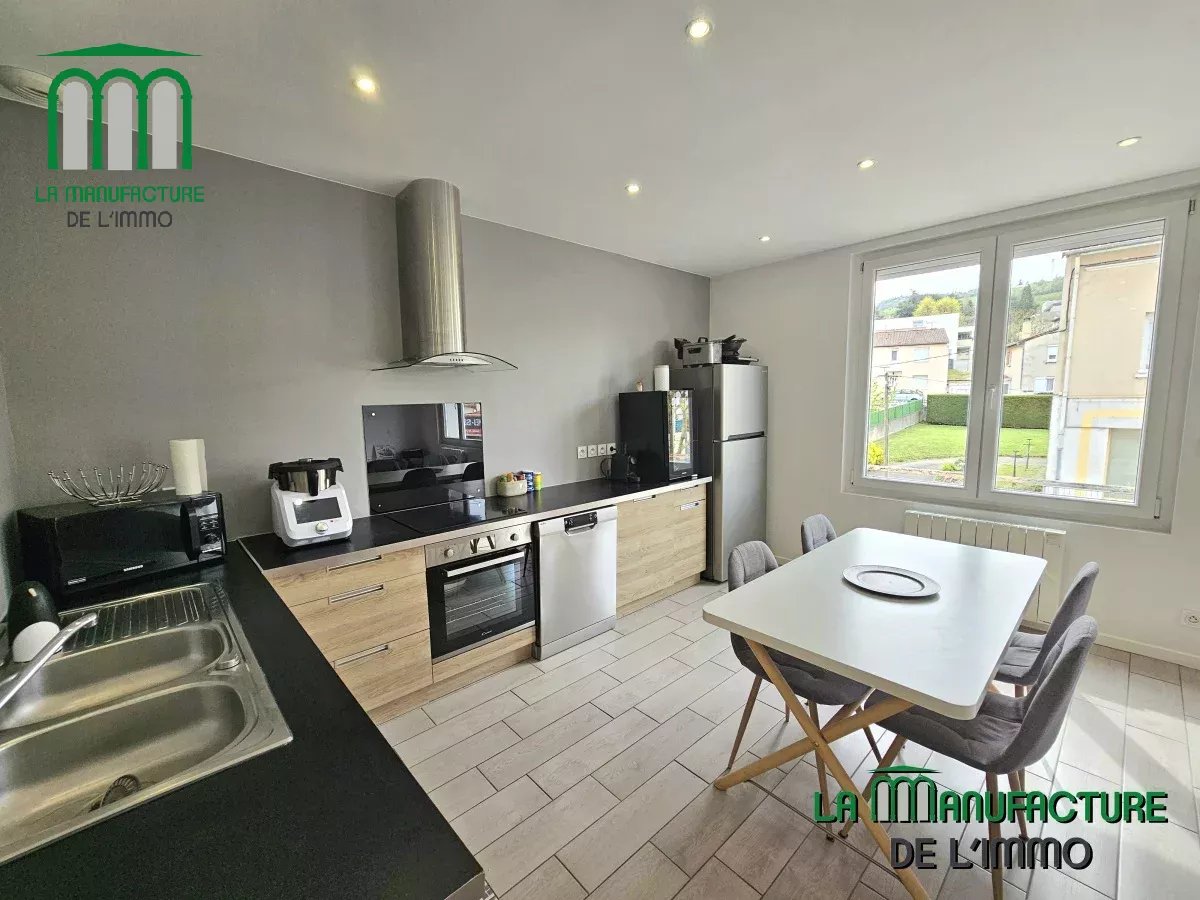 F3 traversant de 69 m² belle piece de vie de 34 m²