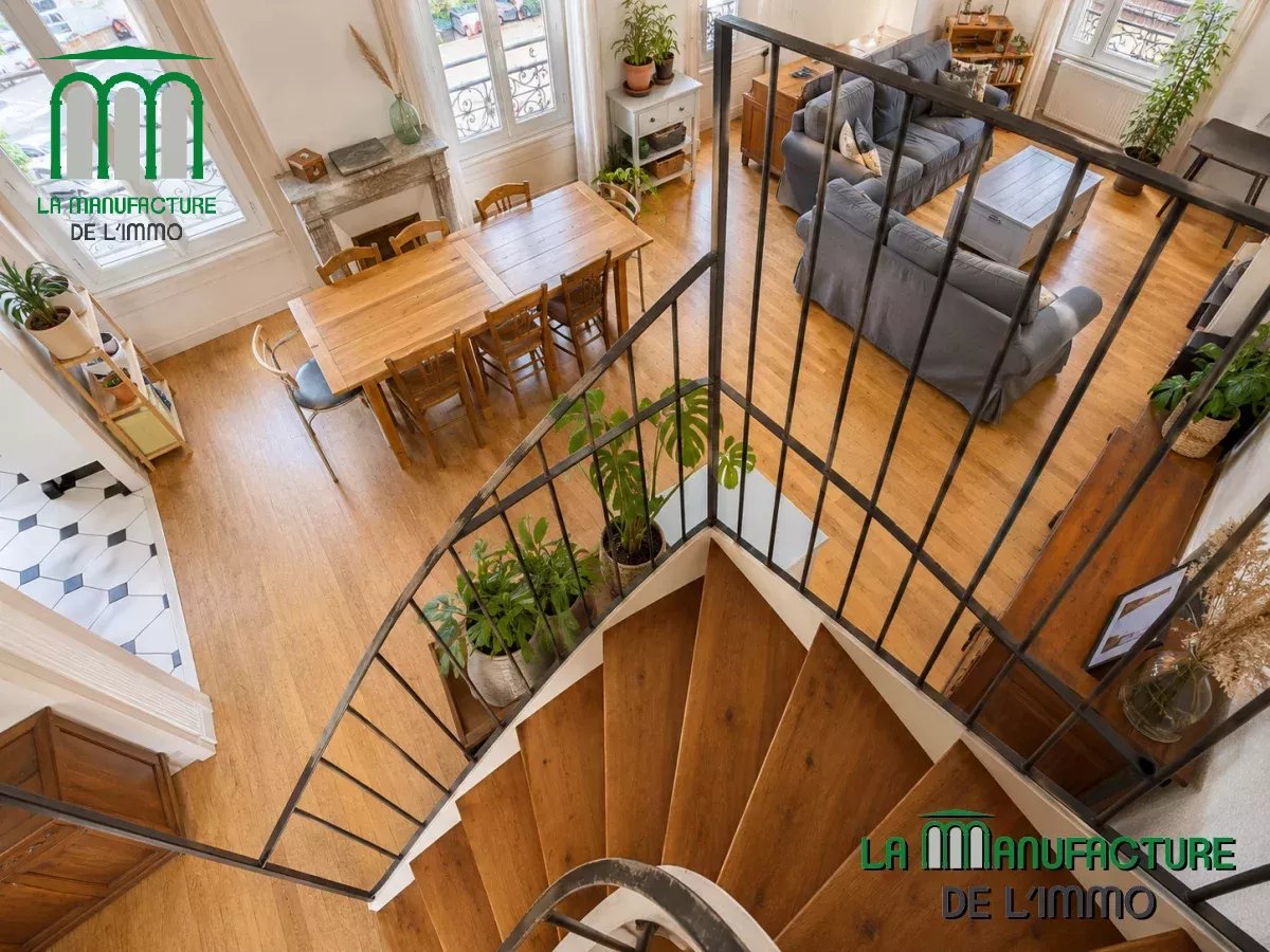 f5 172,91 m² carrez, terrasse, garage – firminy centre-ville – ideal grande famille