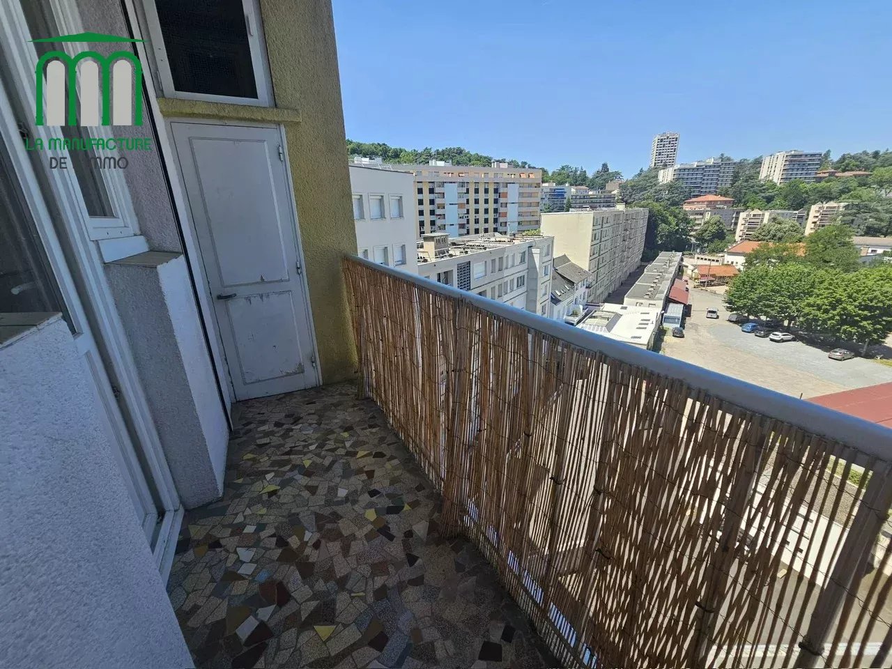 SAINT ETIENNE BERGSON CITE DU DESIGN – T4 AU 7EME ETAGE AVEC DEUX BALCONS