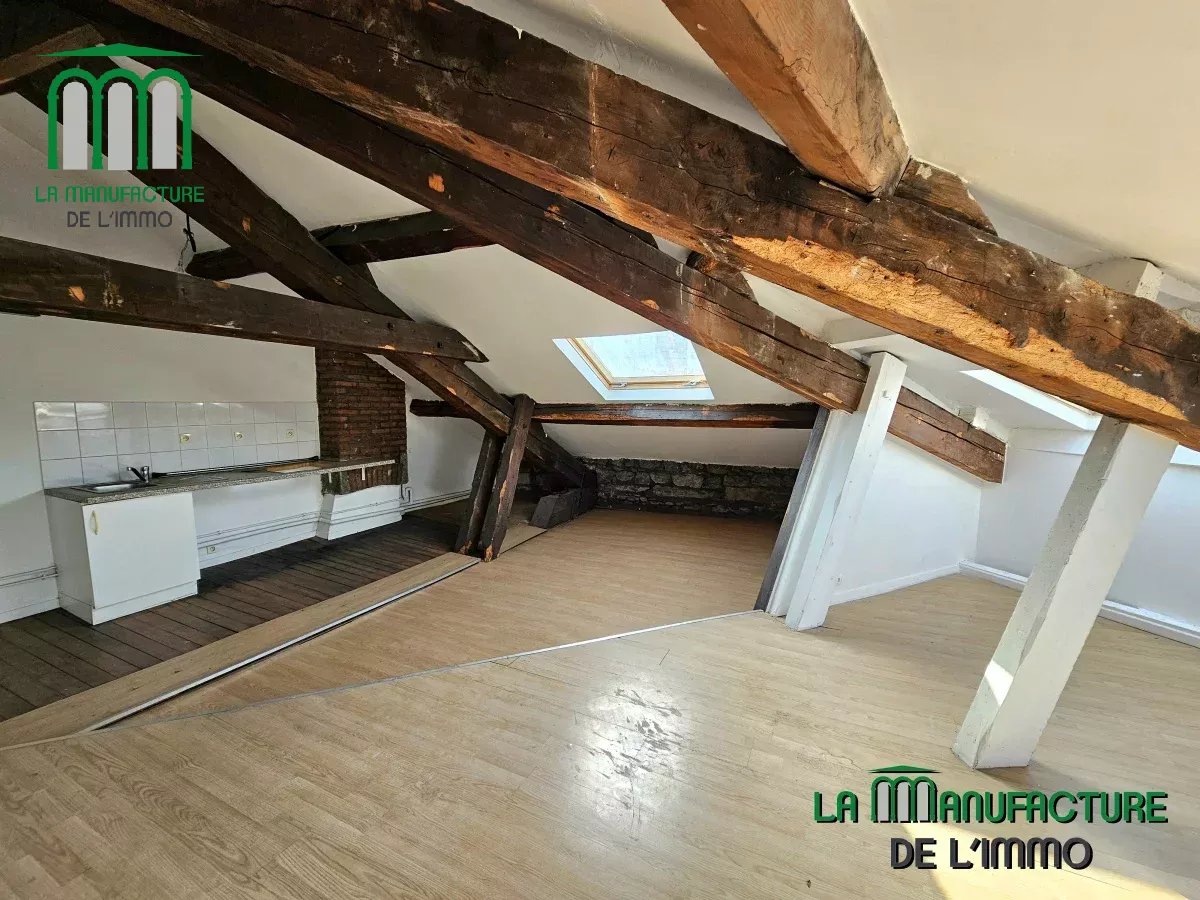 Appartement de caractère de type T3 de 53 m² Carrez et 84 m² au sol – Prox. Châteaucreux