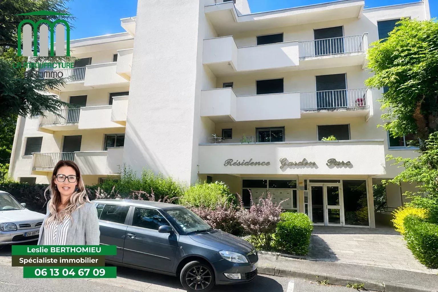 Appartement T5 dans copropriété de standing avec belle terrasse