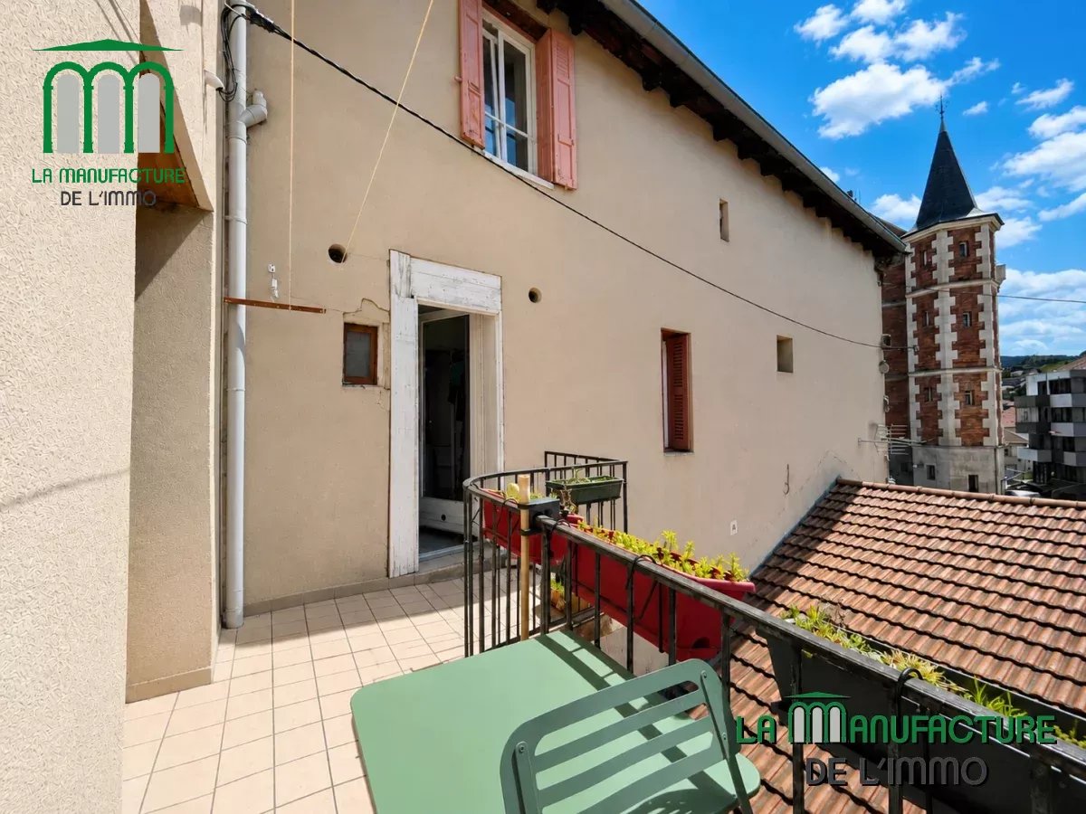 f5 172,91 m² carrez, terrasse, garage – firminy centre-ville – ideal grande famille