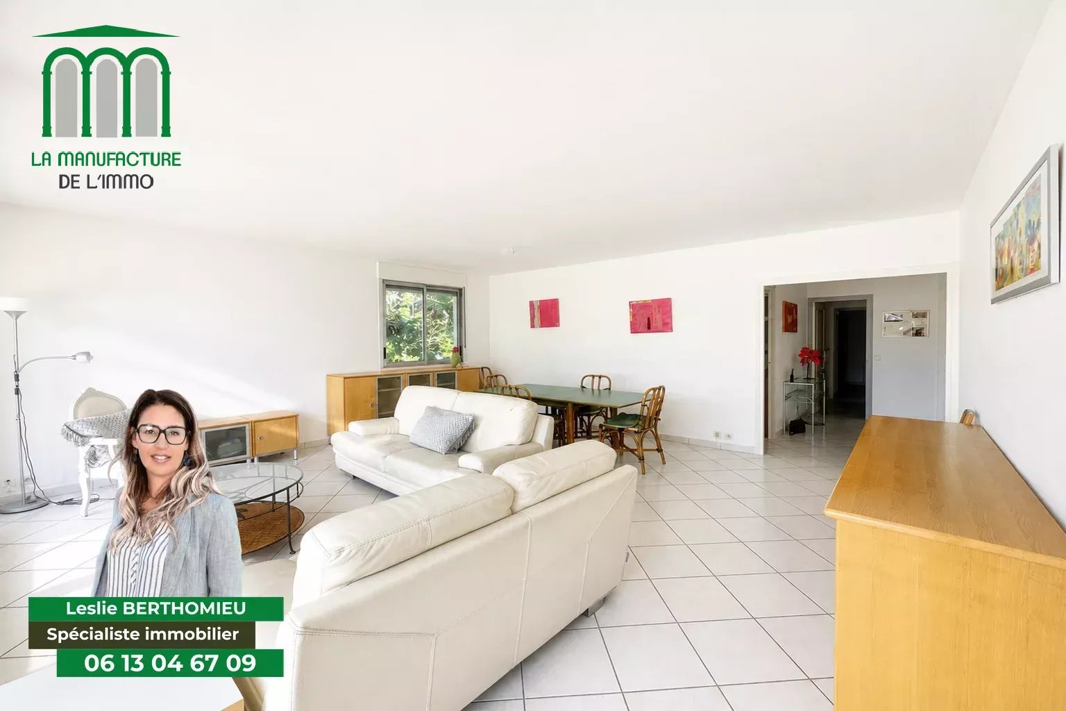 Appartement T5 dans copropriété de standing avec belle terrasse