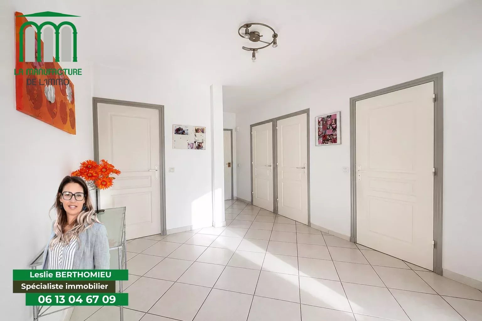 Appartement T5 dans copropriété de standing avec belle terrasse