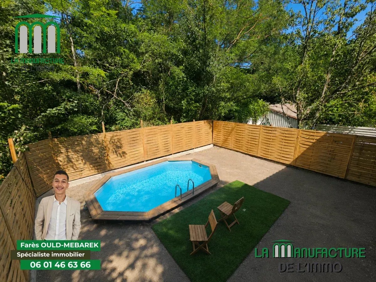Maison individuelle 164 m² + piscine, grand garage et terrasse / La Ricamarie / Idéal famille ou artisan