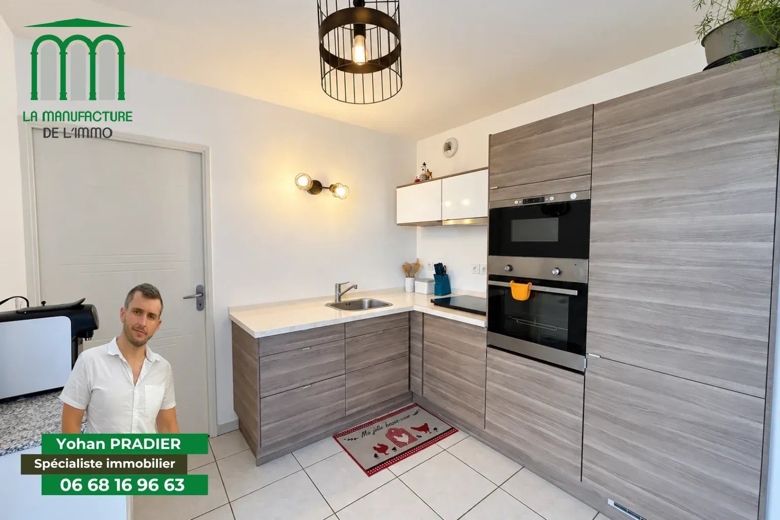 Splendide appartement avec 2 chambres et garage