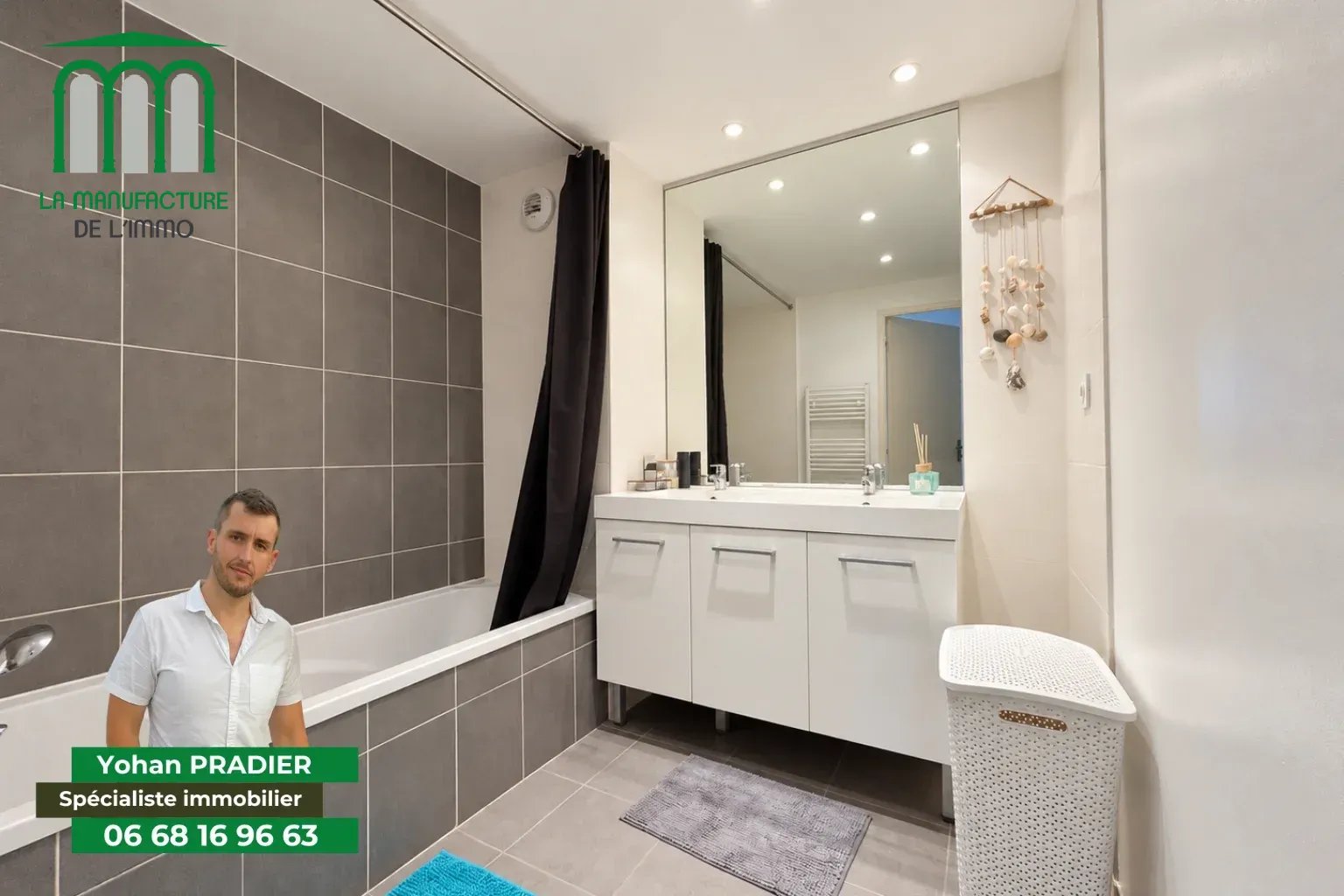 Splendide appartement avec 2 chambres et garage