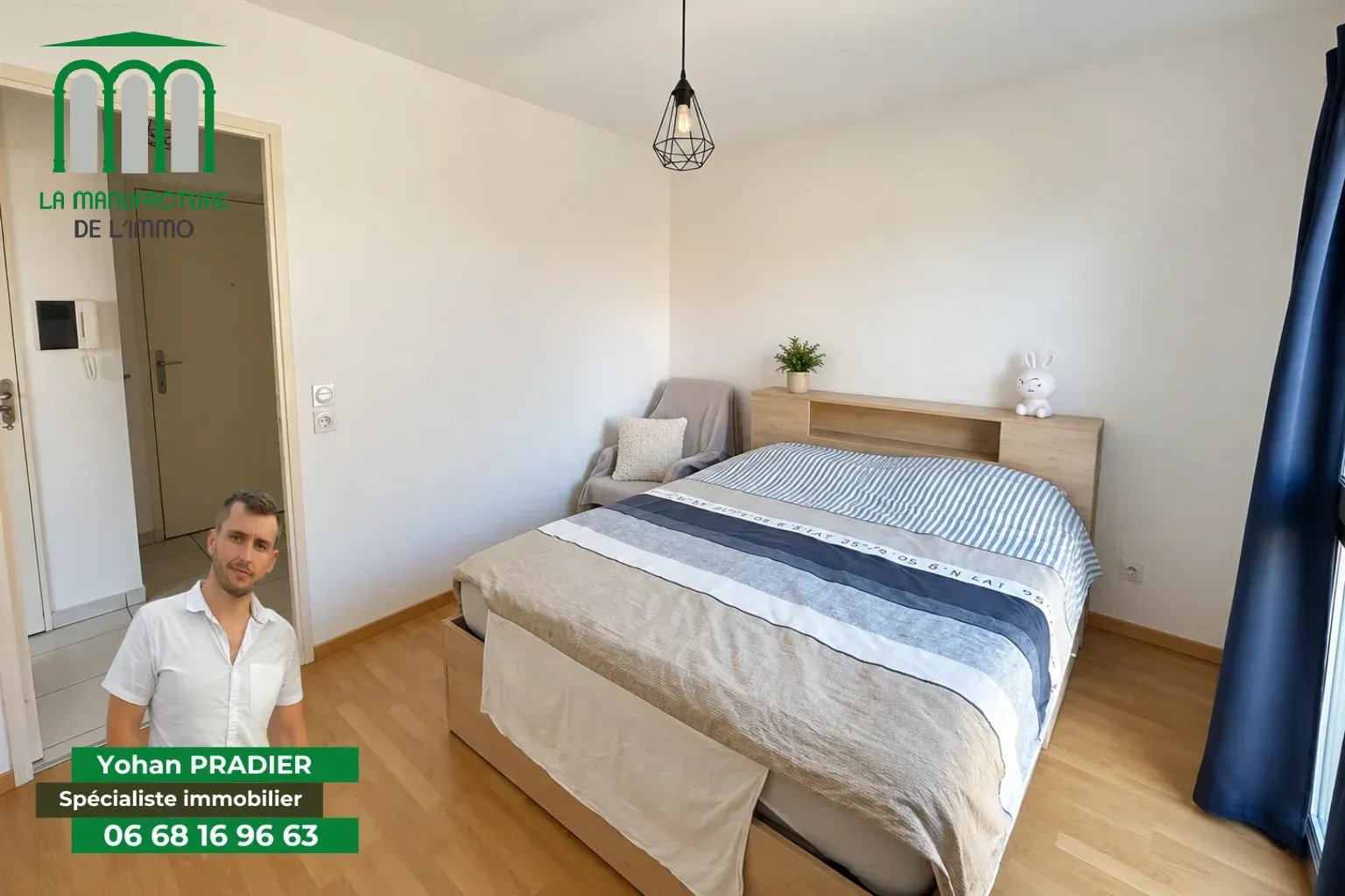 Splendide appartement avec 2 chambres et garage