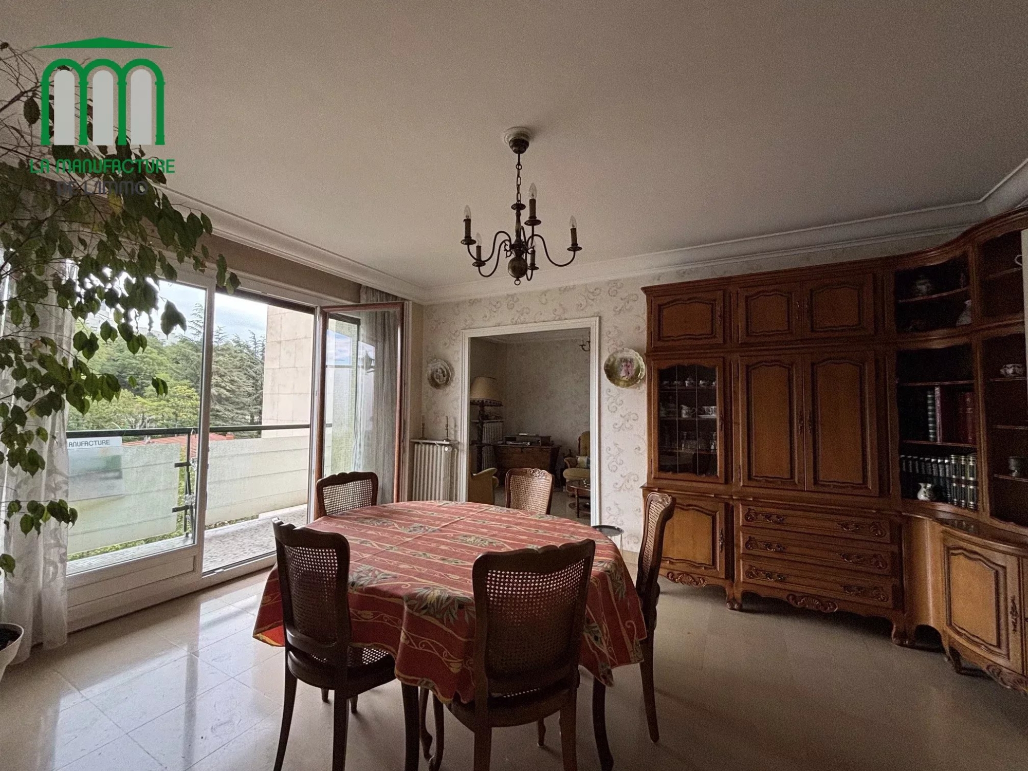 SAINT ETIENNE COURS GUSTAVE NADAUD – PROCHE Chavanelle – APPARTEMENT T4 91,03m2 AVEC 2 GRANDS BALCONS ET CAVE
