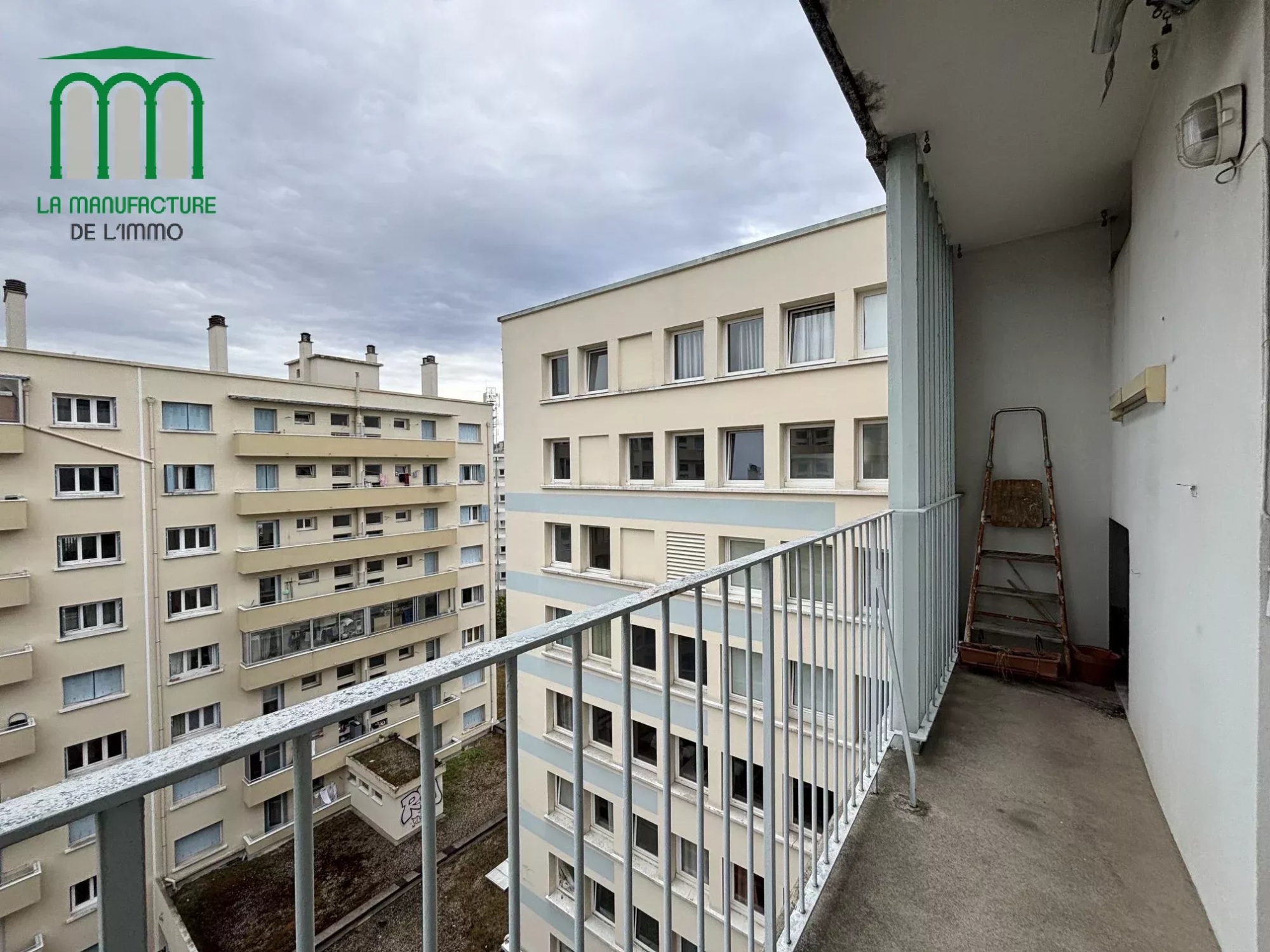 SAINT ETIENNE COURS GUSTAVE NADAUD – PROCHE Chavanelle – APPARTEMENT T4 91,03m2 AVEC 2 GRANDS BALCONS ET CAVE