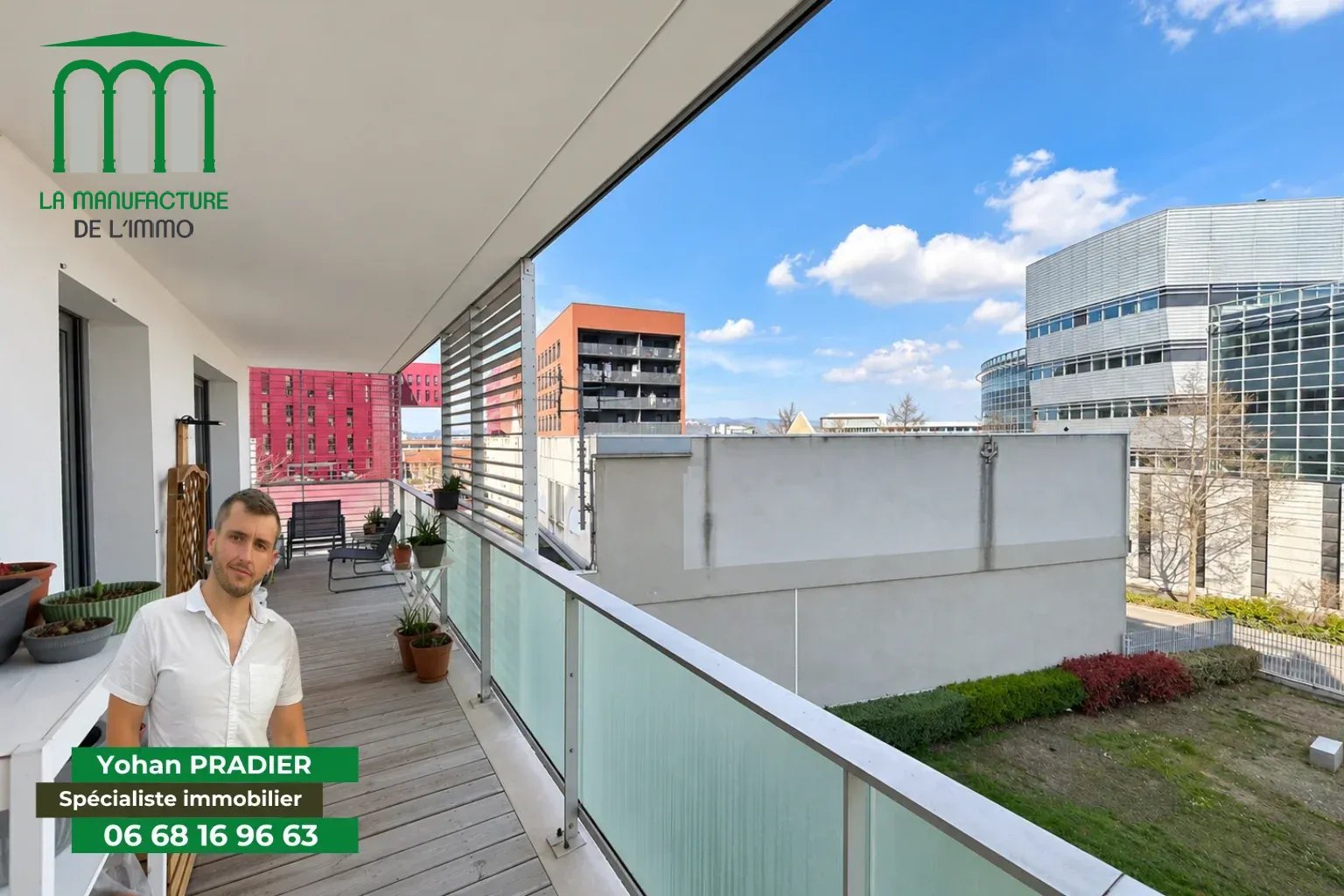 Splendide appartement avec 2 chambres et garage