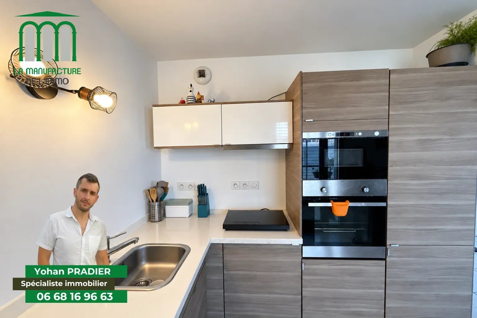 Splendide appartement avec 2 chambres et garage