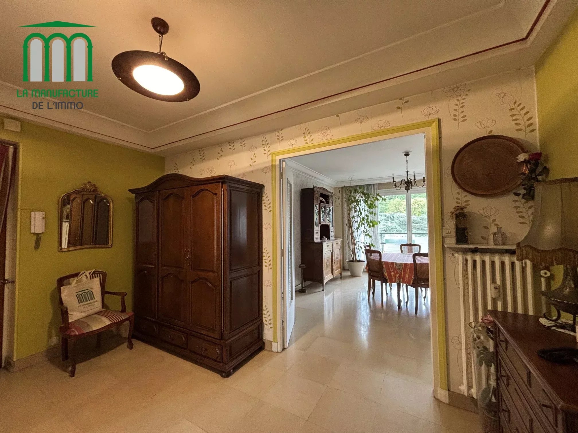 SAINT ETIENNE COURS GUSTAVE NADAUD – PROCHE Chavanelle – APPARTEMENT T4 91,03m2 AVEC 2 GRANDS BALCONS ET CAVE
