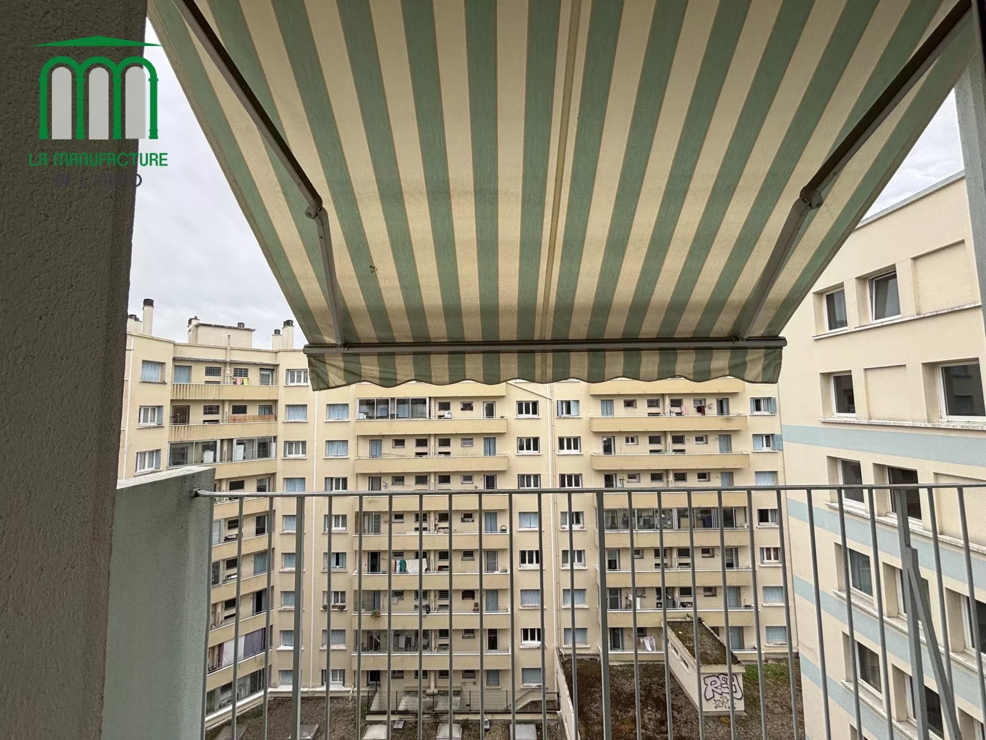 SAINT ETIENNE COURS GUSTAVE NADAUD – PROCHE Chavanelle – APPARTEMENT T4 91,03m2 AVEC 2 GRANDS BALCONS ET CAVE