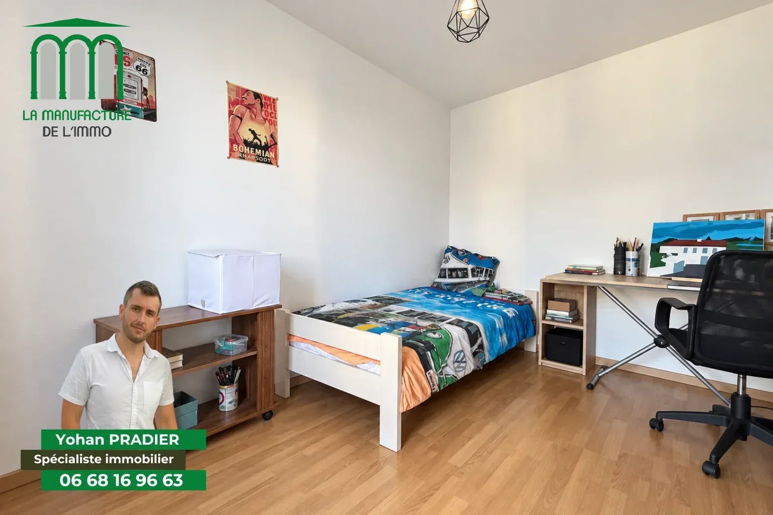 Splendide appartement avec 2 chambres et garage