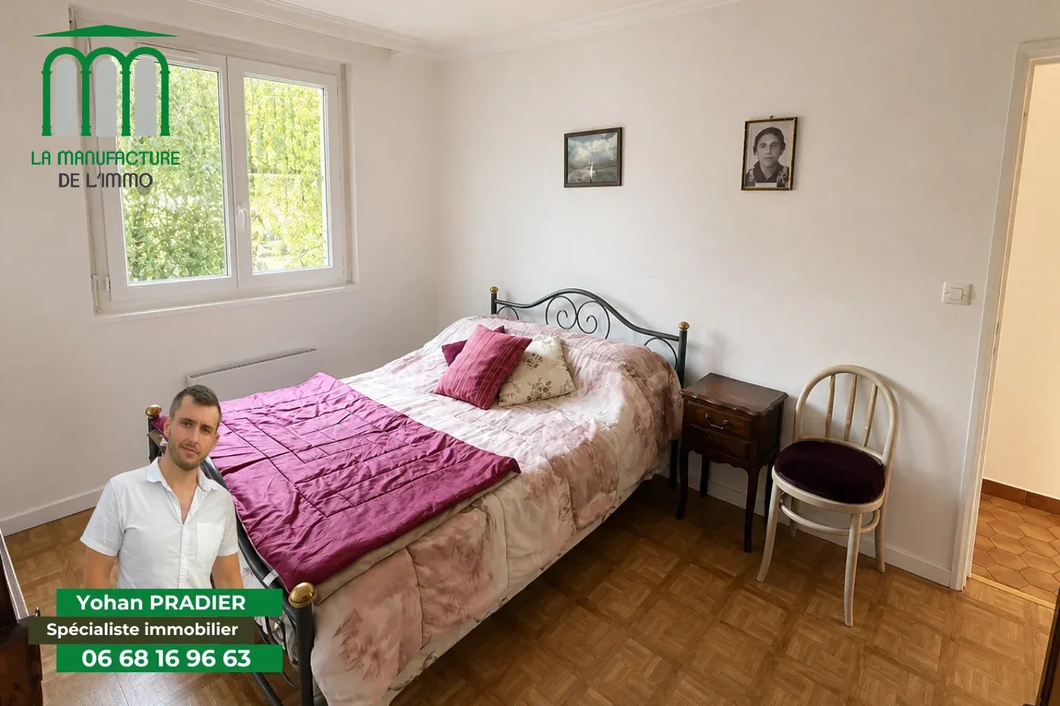 Appartement T5 – 3 Chambres, cave et garage