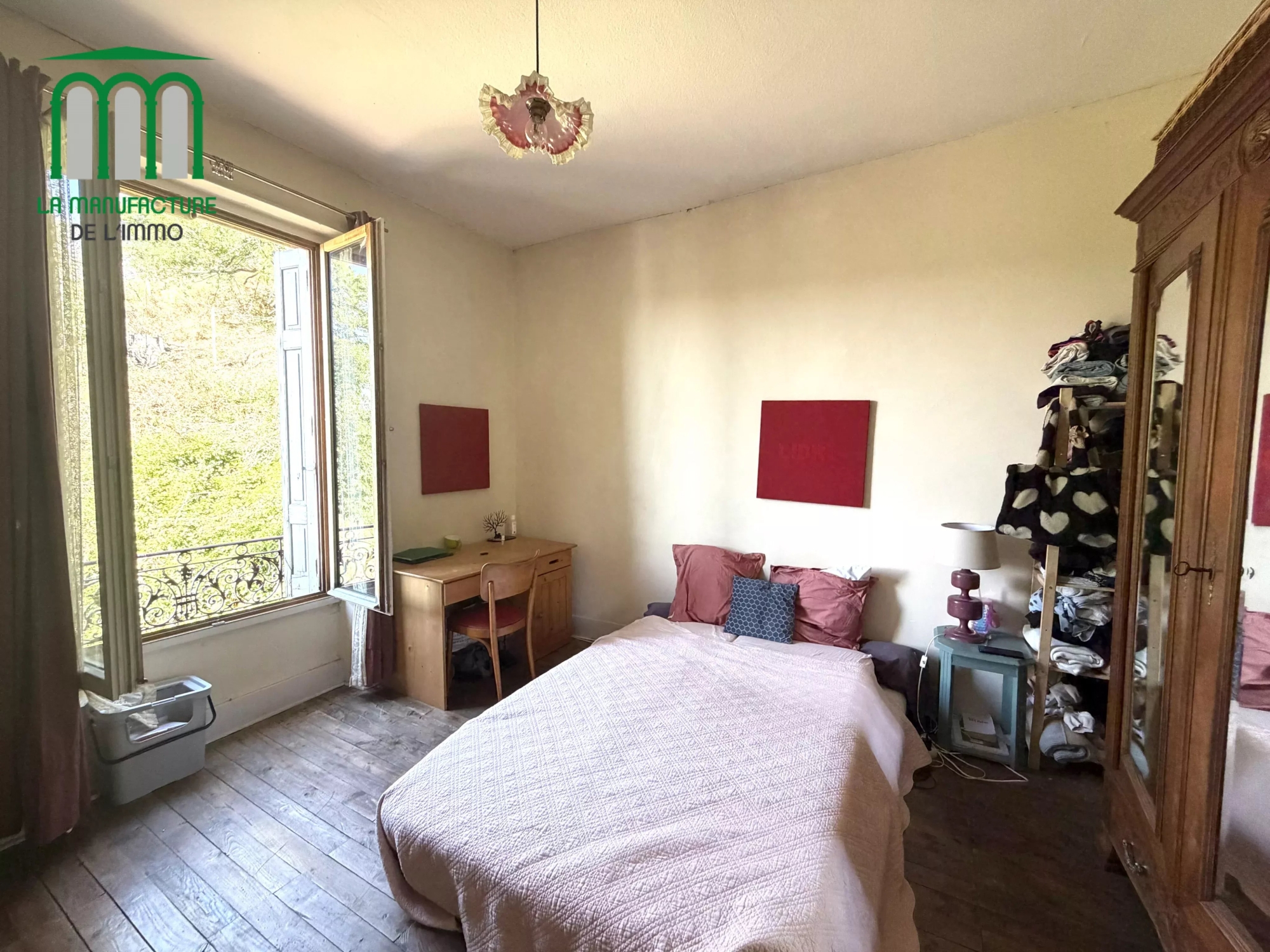 Maison bourgeoise de 1906 – 297.93 m² habitables – parcelle de terrain de 2480 m²- secteur Cotatay / La Pouratt’e