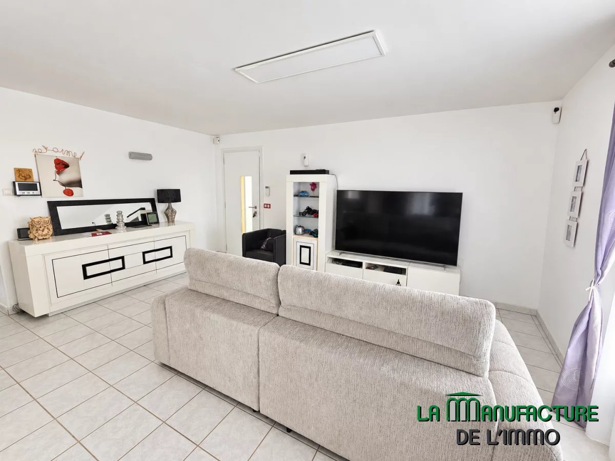 maison 85,97 m² habitable (170 m² au sol total) + terrasses, sous-sol et jardin la ricamarie secteur calme ideal famille