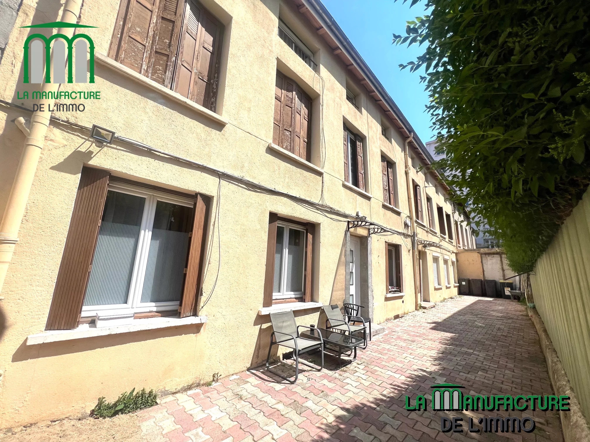 immeuble de rapport 266,44 m² carrez (5 appartements) avec cour – saint-etienne carnot / jean jaures – ideal investisseur