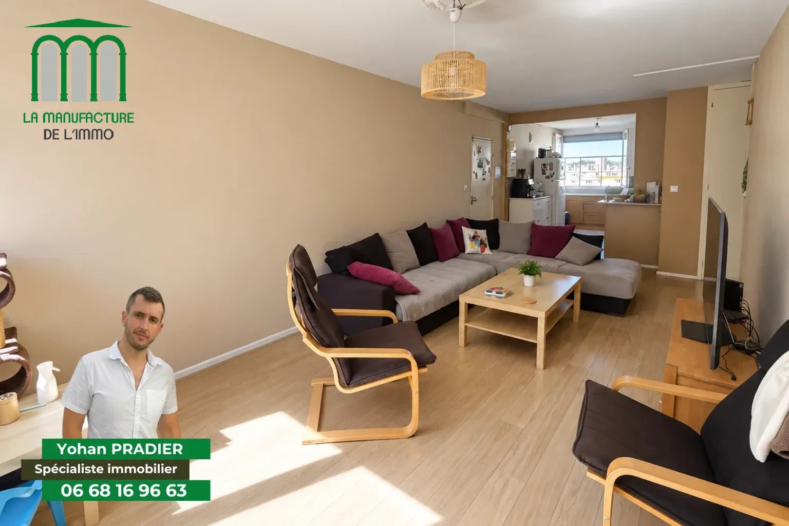 Spacieux appartement F7 de 127 m² – 5 Chambres