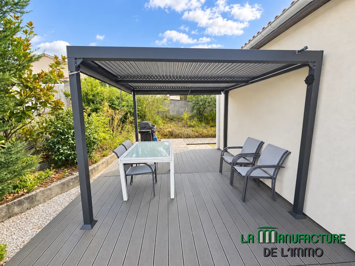 maison 85,97 m² habitable (170 m² au sol total) + terrasses, sous-sol et jardin la ricamarie secteur calme ideal famille