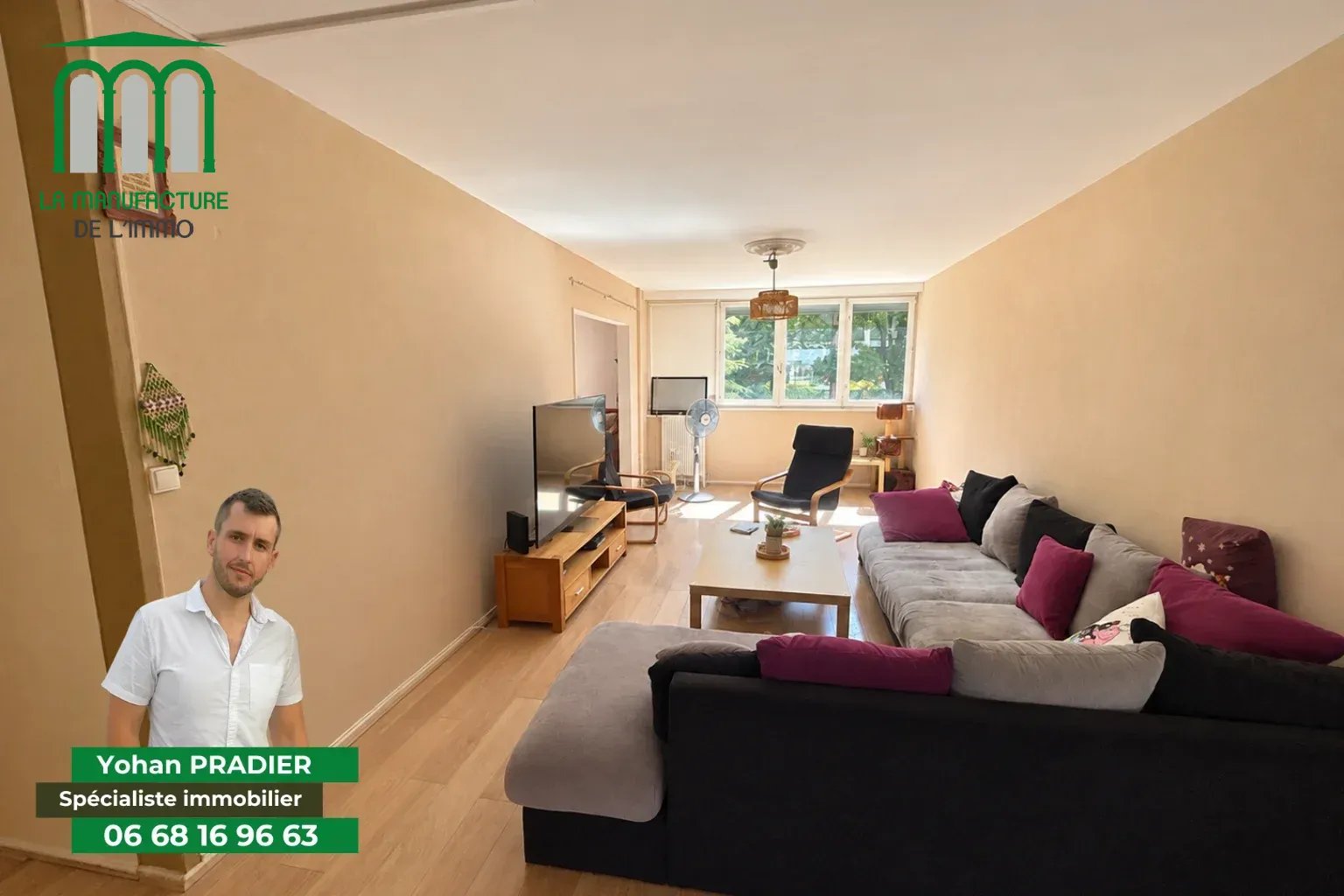 Spacieux appartement F7 de 127 m² – 5 Chambres