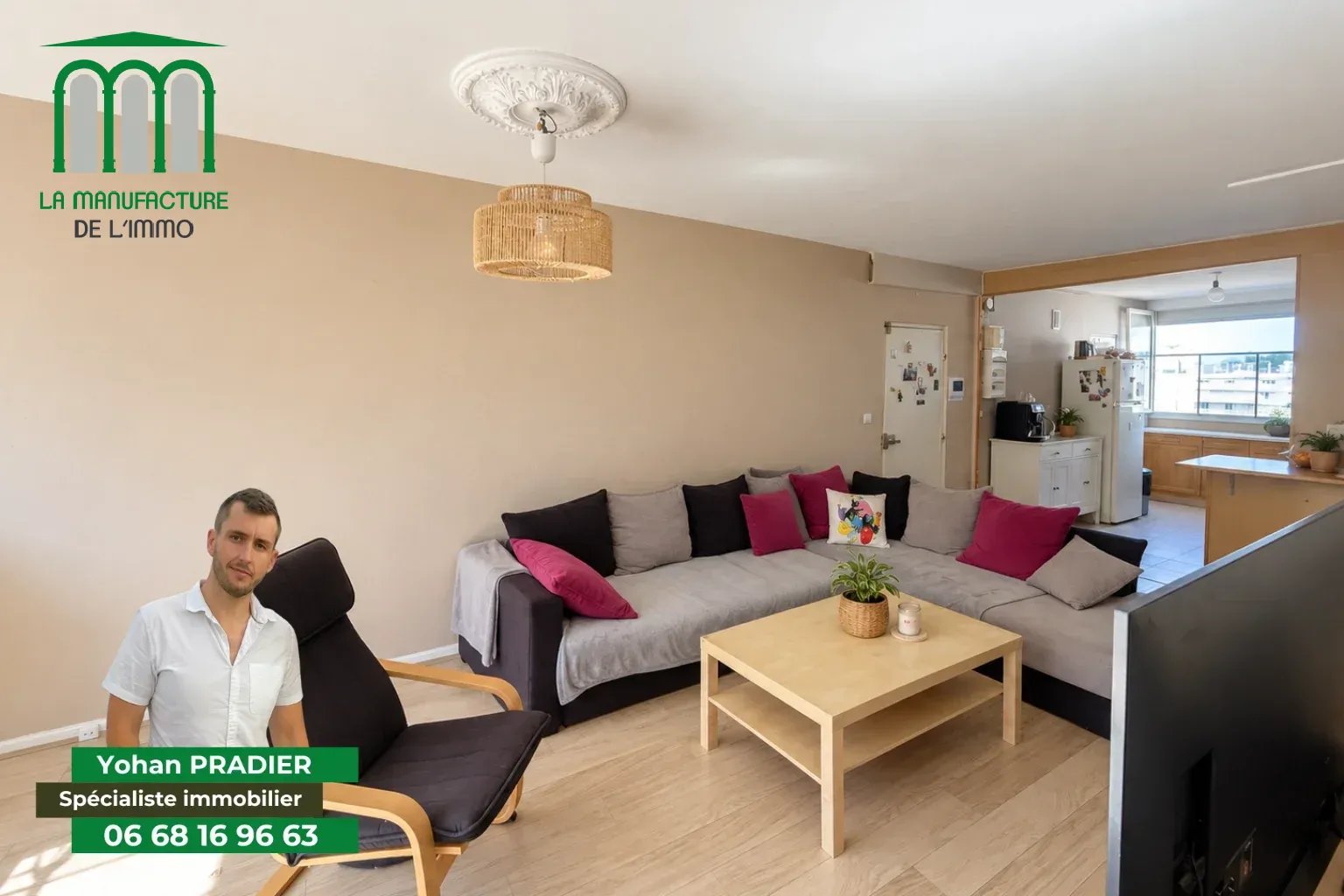 Spacieux appartement F7 de 127 m² – 5 Chambres