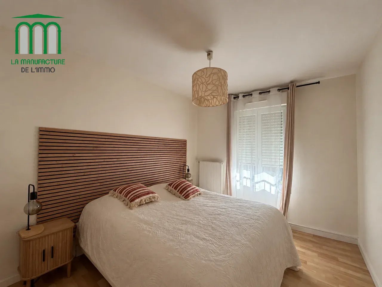 SAINT ETIENNE HAUTS DE JACQUARD – Maison T4 mitoyenne d’un côté de 81,28m² avec jardin + garage