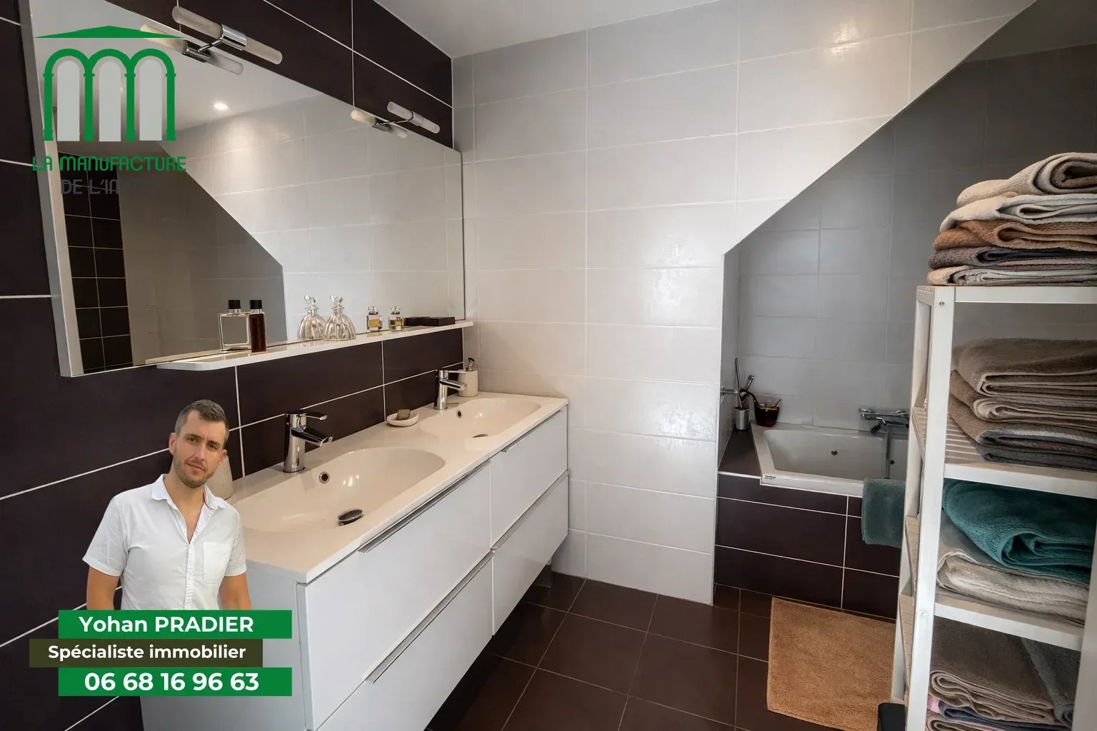 Grand Triplex 4 Chambres – 1 Garage – Secteur Michelet – Hall Mazerat