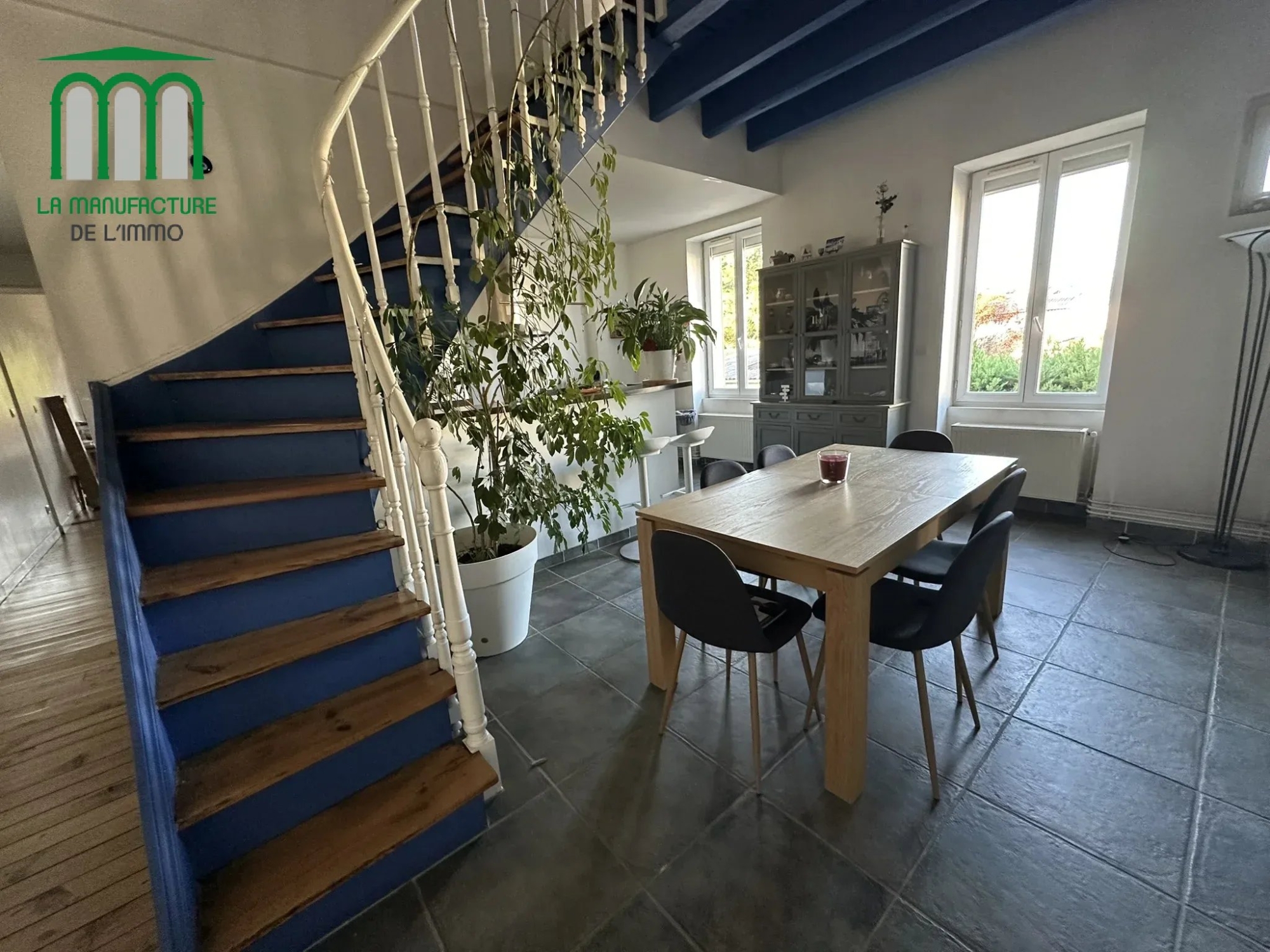 Appartement F4 avec terrasse, cave et garage Le Chambon-Feugerolles