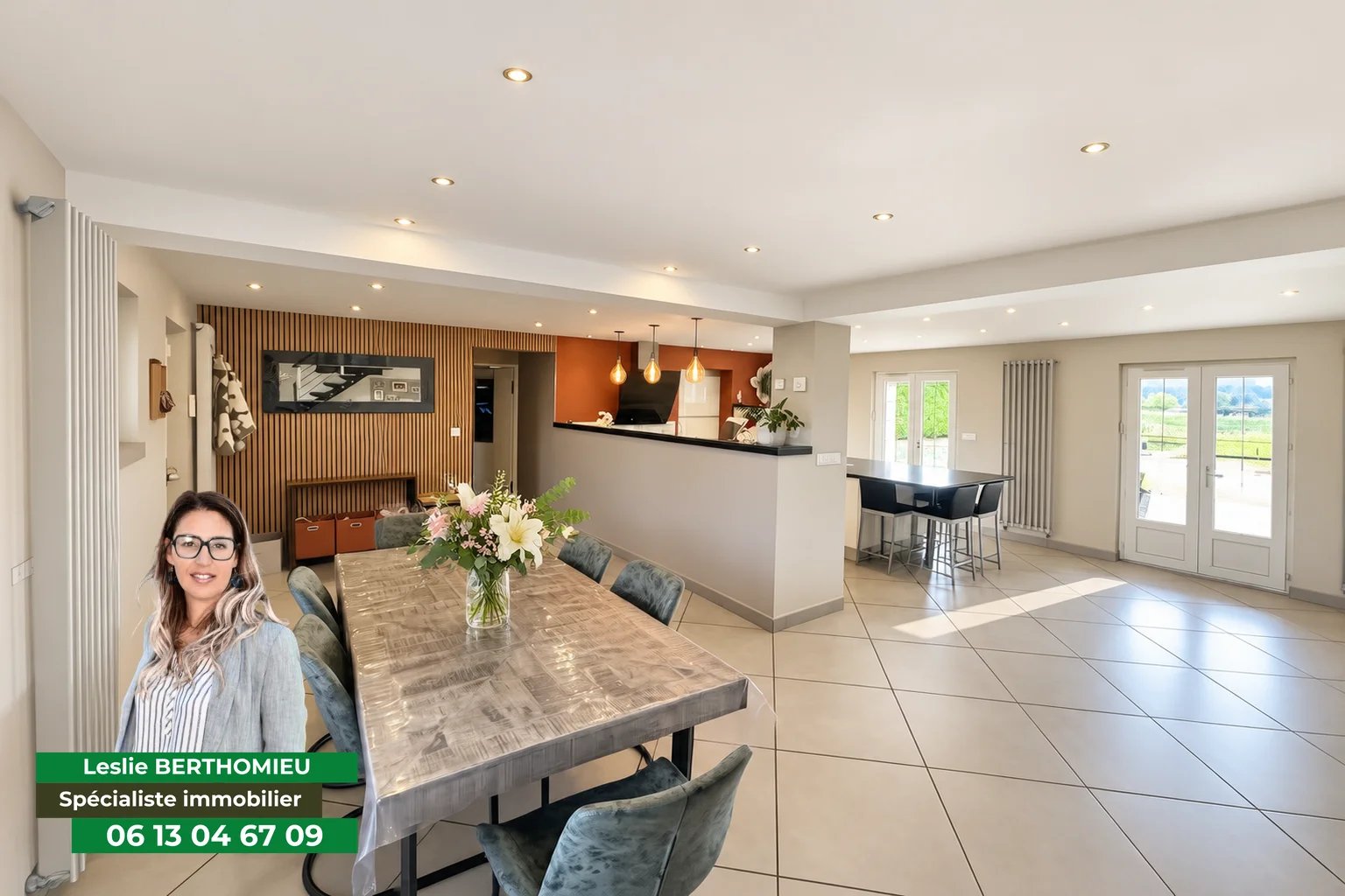 Maison individuelle 175m2 à Beauzac sur parcelle de 1628m2 avec piscine
