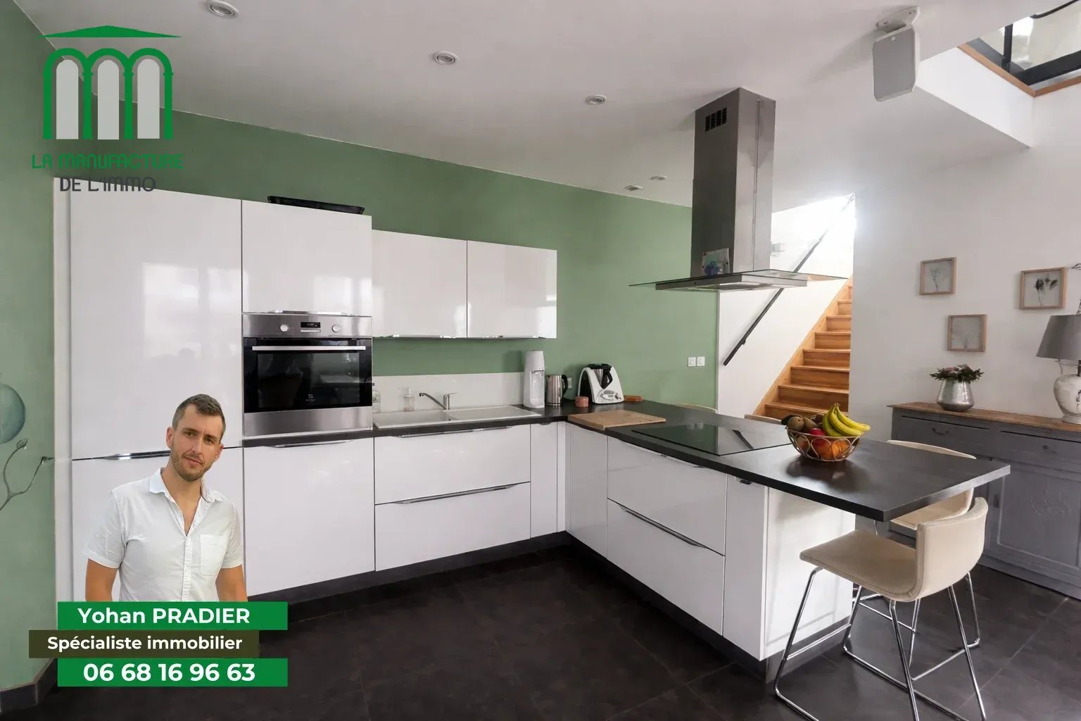 Grand Triplex 4 Chambres – 1 Garage – Secteur Michelet – Hall Mazerat