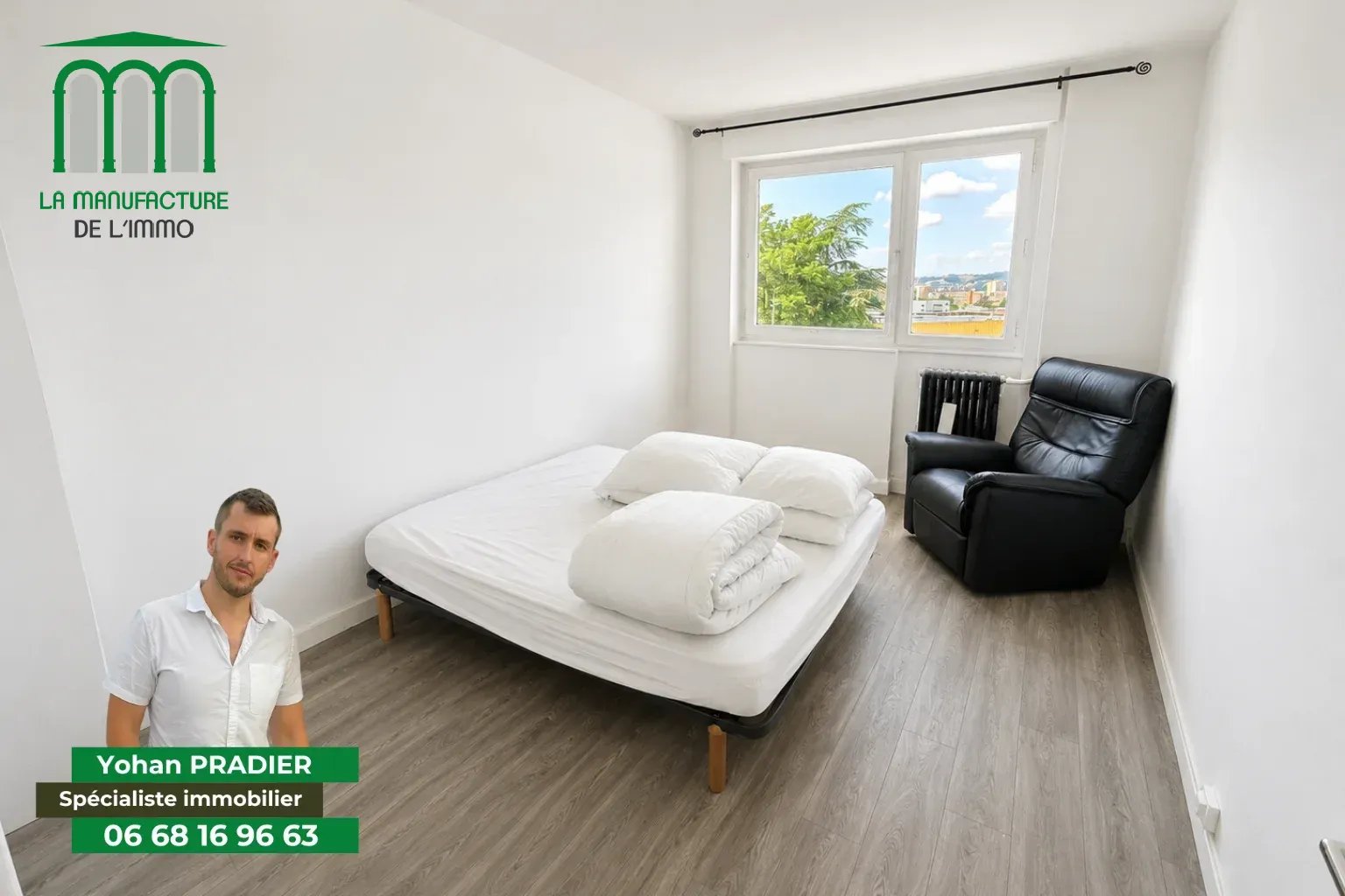 Grand appartement T5 – 4 Chambres – Résidence arc en ciel
