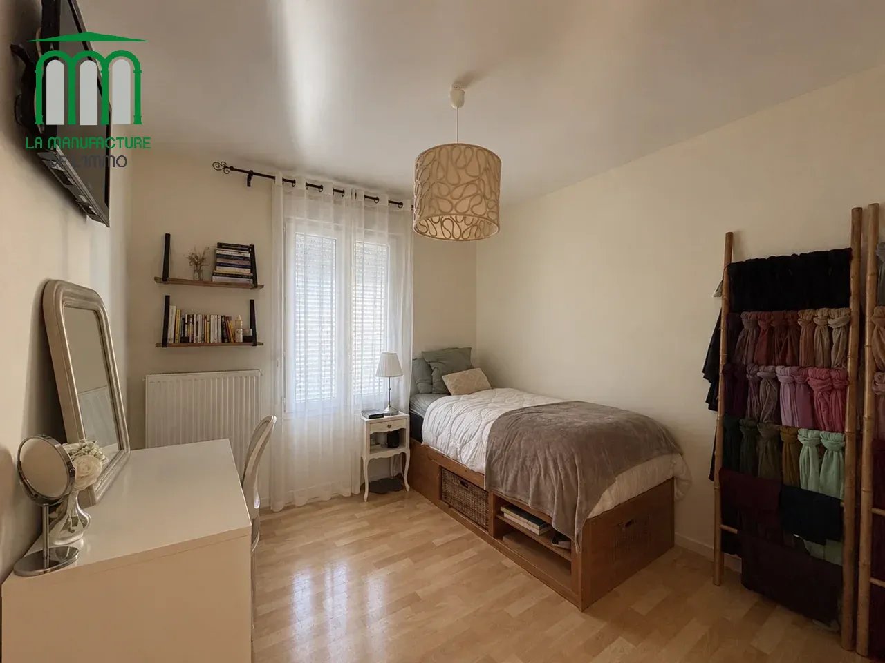 SAINT ETIENNE HAUTS DE JACQUARD – Maison T4 mitoyenne d’un côté de 81,28m² avec jardin + garage
