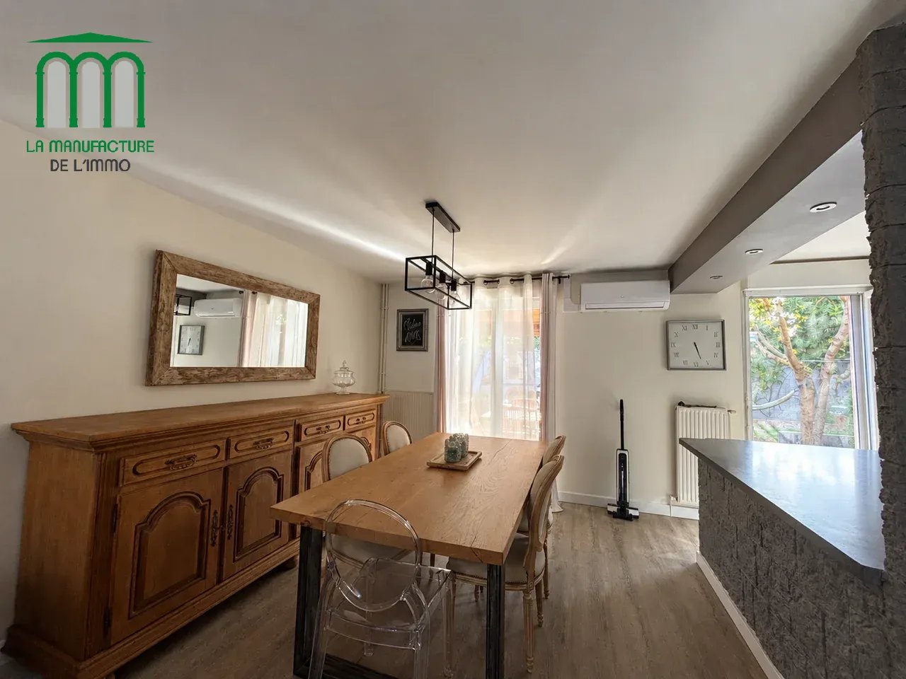 SAINT ETIENNE HAUTS DE JACQUARD – Maison T4 mitoyenne d’un côté de 81,28m² avec jardin + garage
