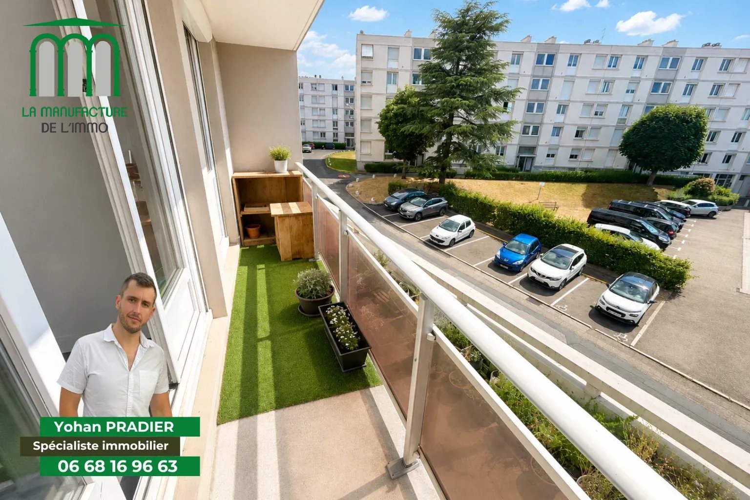 Grand appartement T5 – 4 Chambres – Résidence arc en ciel