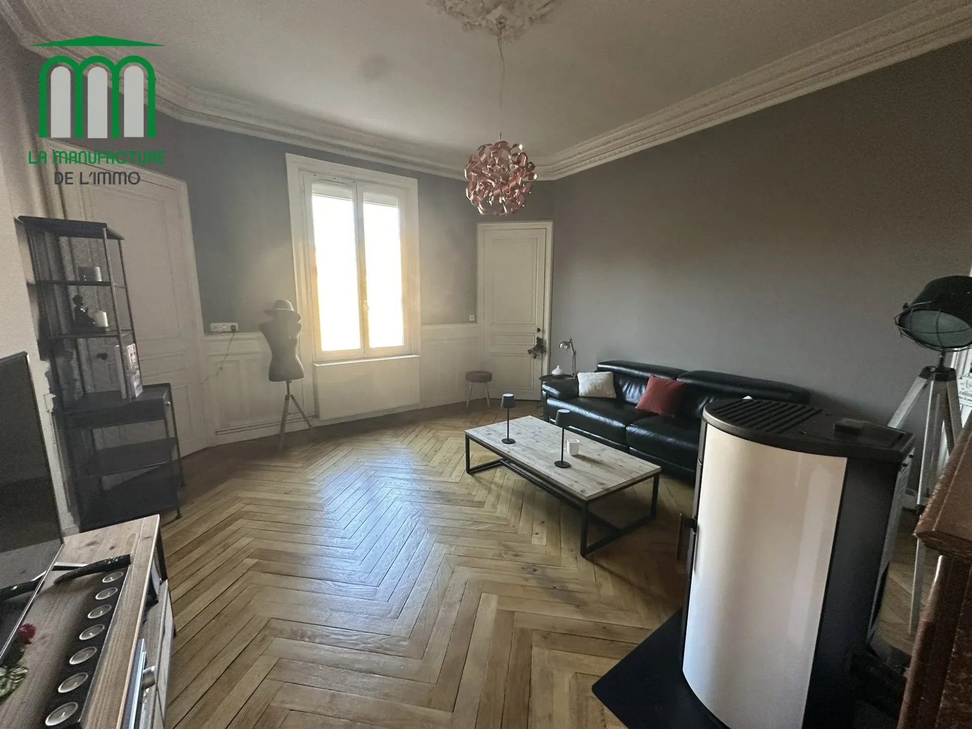 Appartement F4 avec terrasse, cave et garage Le Chambon-Feugerolles