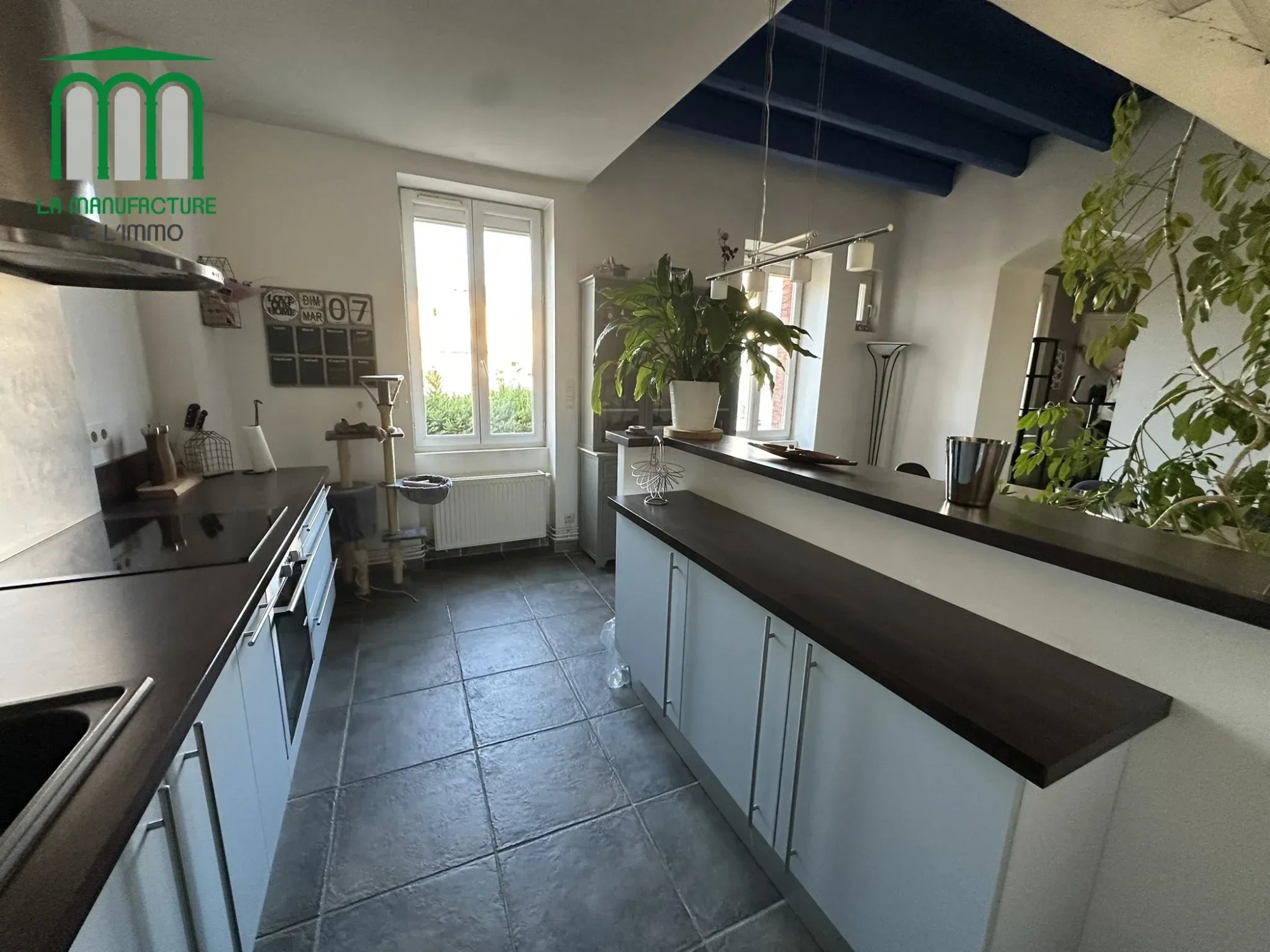 Appartement F4 avec terrasse, cave et garage Le Chambon-Feugerolles