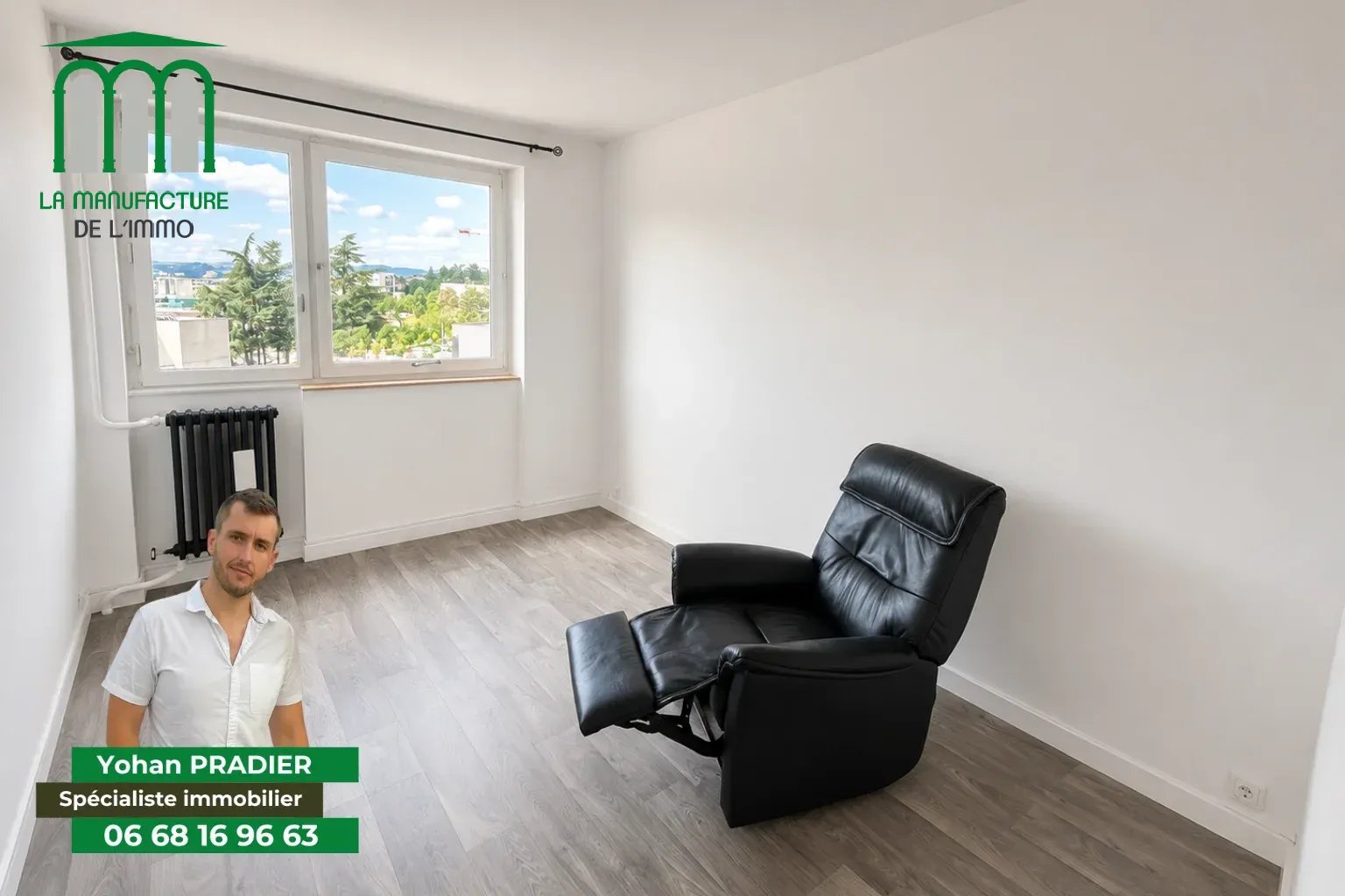 Grand appartement T5 – 4 Chambres – Résidence arc en ciel