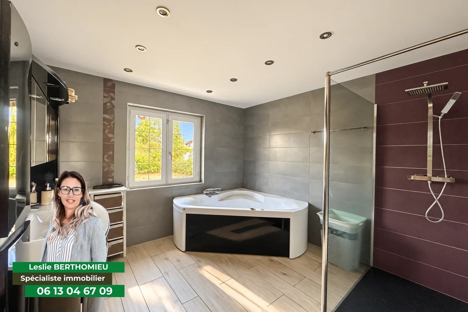 Maison individuelle 175m2 à Beauzac sur parcelle de 1628m2 avec piscine