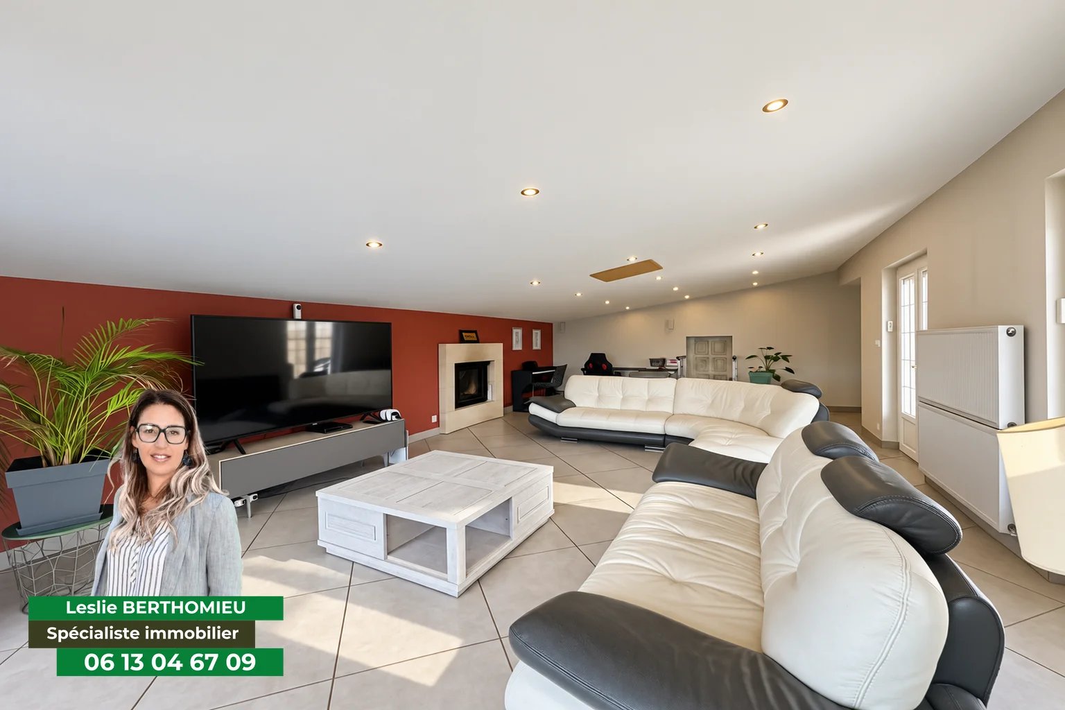 Maison individuelle 175m2 à Beauzac sur parcelle de 1628m2 avec piscine