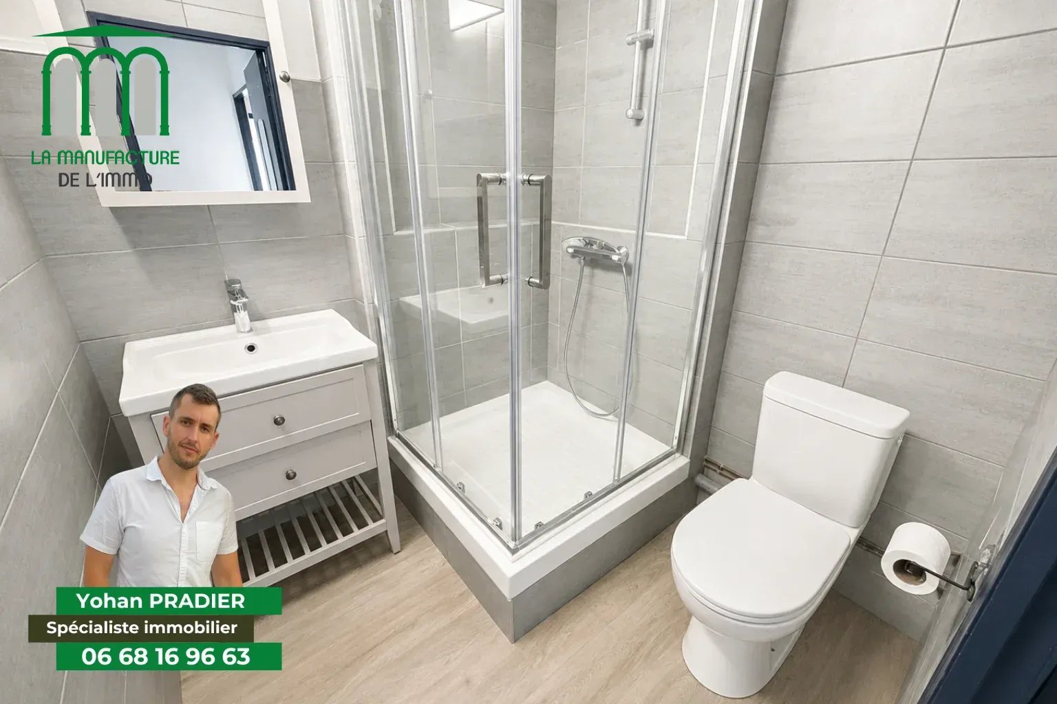 Grand appartement T5 – 4 Chambres – Résidence arc en ciel