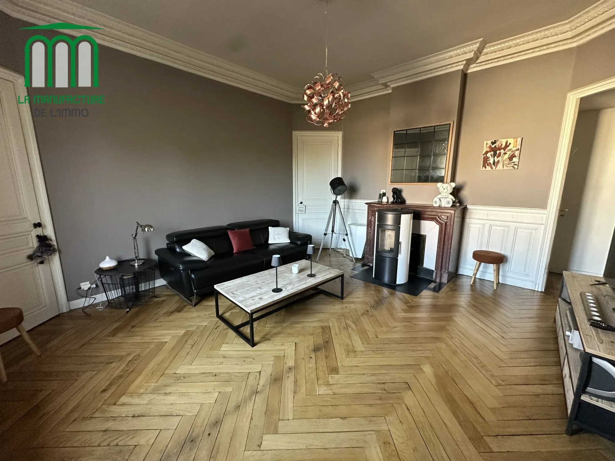 Appartement F4 avec terrasse, cave et garage Le Chambon-Feugerolles