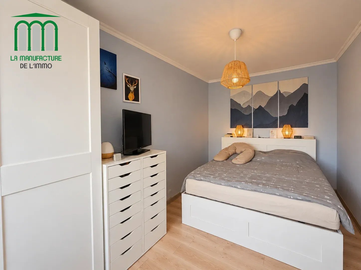 F4 87,89 m² carrez avec cave et deux garages – saint-etienne bergson – ideal famille ou investisseur
