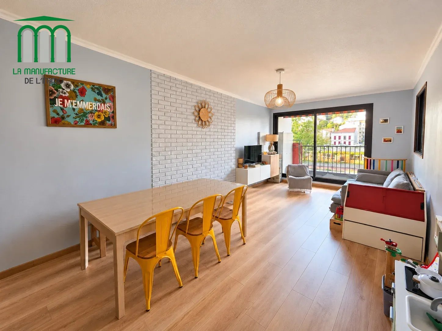 F4 87,89 m² carrez avec cave et deux garages – saint-etienne bergson – ideal famille ou investisseur